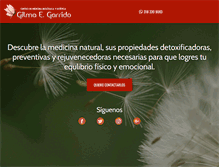 Tablet Screenshot of gilmaegarrido.com